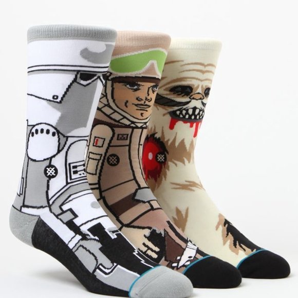 NWT STANCE STAR WAR GIFT EMPIRE STRIKES BACK ONE - Picture 1 of 2